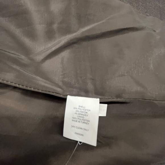 NWT Vintage Y2K Express Brown Blazer Jacket 0 - Picture 4 of 5